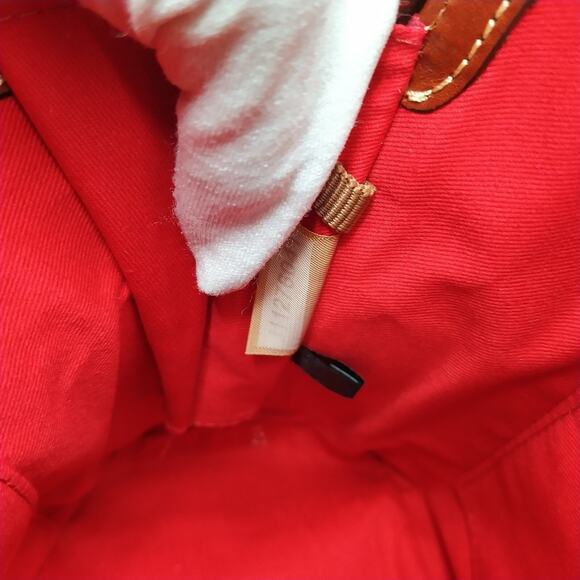 Dooney & Bourke Blue Pebbled Leather Double Handles Zipper Satchel Bag - NWT - Picture 12 of 16